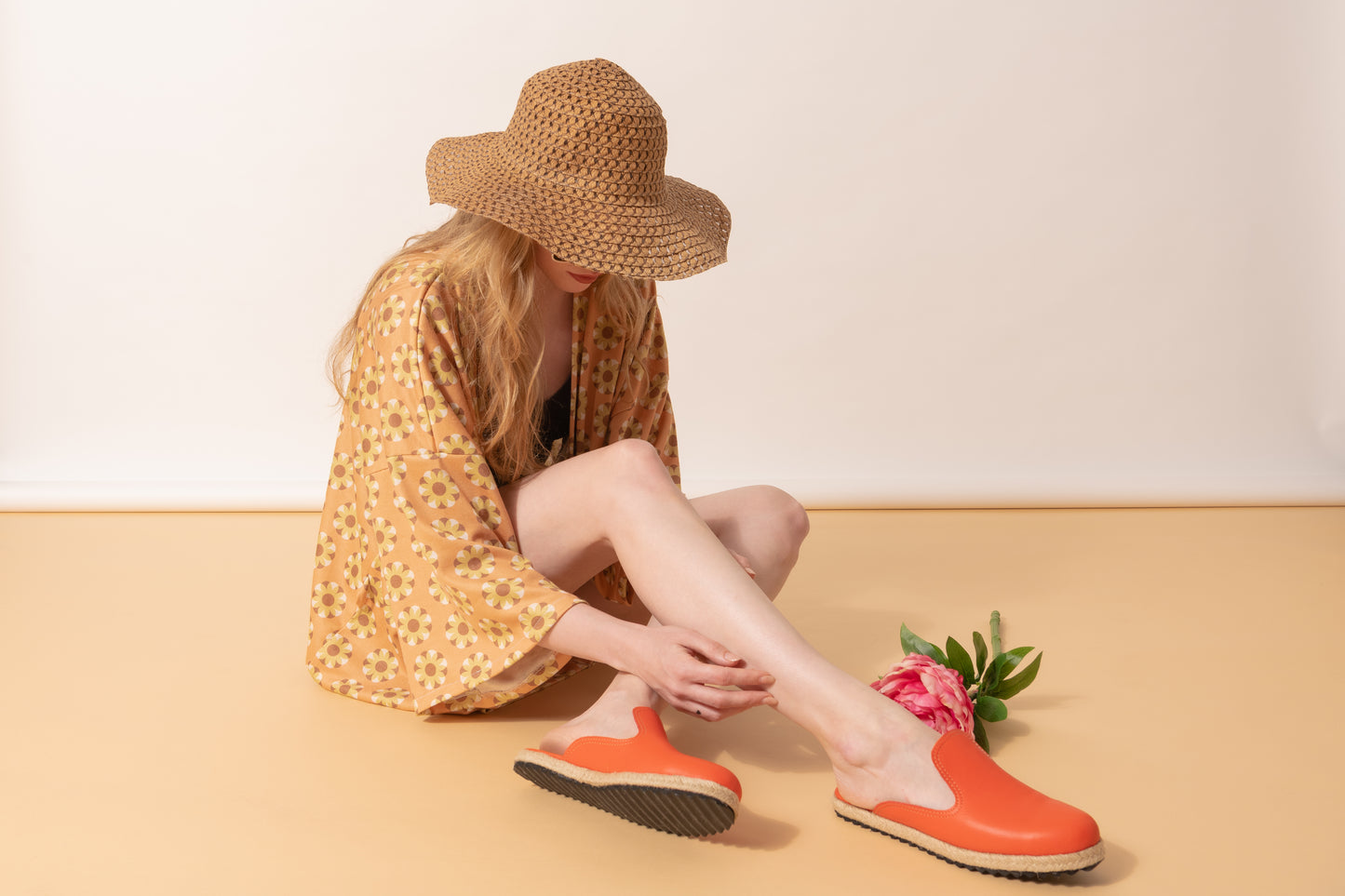 Kimono & short Flowers